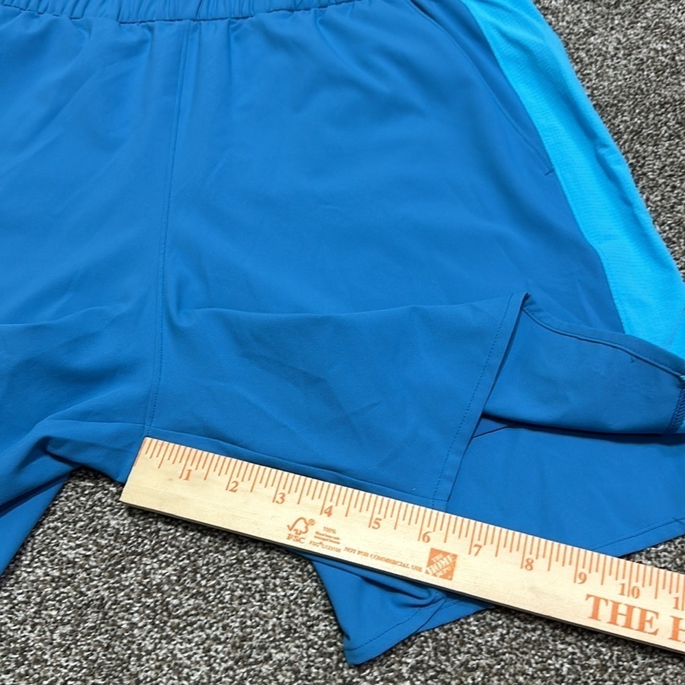 NWT Outdoor Voices high stride 7” short with Pockets river/azure women’s XL - Picture 6 of 14
